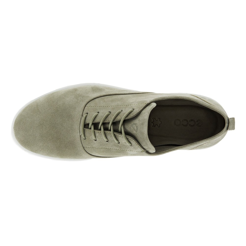 Womens Sneakers - ECCO Bella Laced - Olive - 0798UTNDB